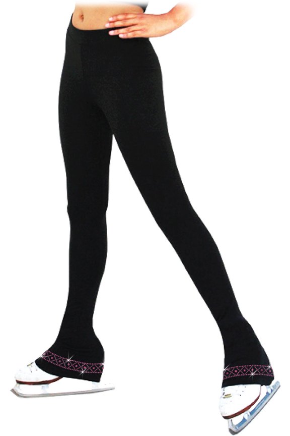 P83 Polar Fleece Figure Skating Pants with Crystal (AS, FS Crystal)