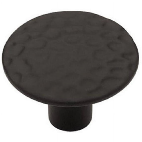 P94500H-BL-C 1.13 in. Black Hammer craft Round Knob