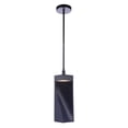 thumbnail image 1 of P990FB-LED Craftmade Lighting Drama - 7W 1 LED Mini Pendant In Contemporary Style-15.5 Inches Tall and 6 Inches Wide-Flat Black Finish, 1 of 12