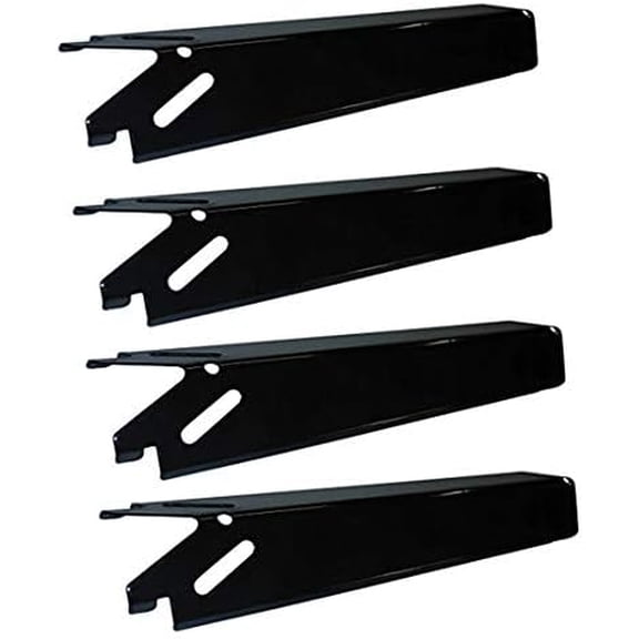 P9943A(4-Pack) 14 7/8 inches Porcelain Steel Heat Plates Replacement for Brinkmann 810-4221-S, 810-6420-S