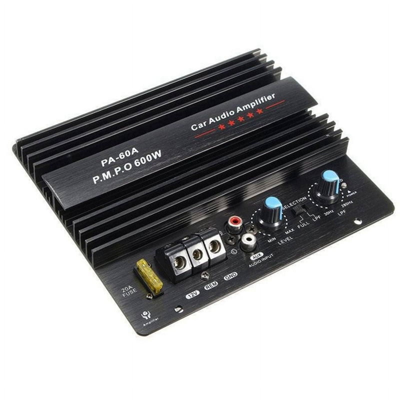 PA-60A12v Car Amplifier Board High Power Audio Subwoofer 12v 600W