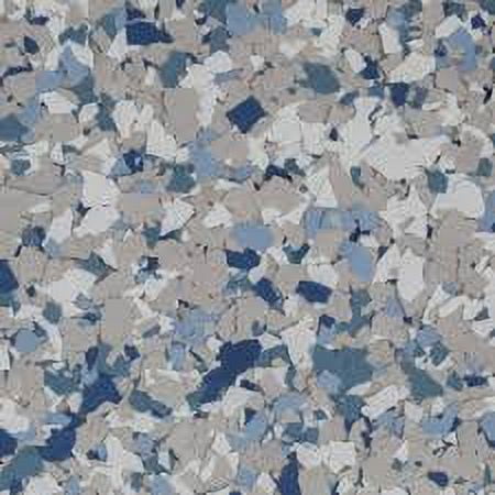 PA Epoxy Color Flake- Blended Color 50 LBS Boxes- Polymer Floor Flakes For Epoxy Resin-Floor Flake