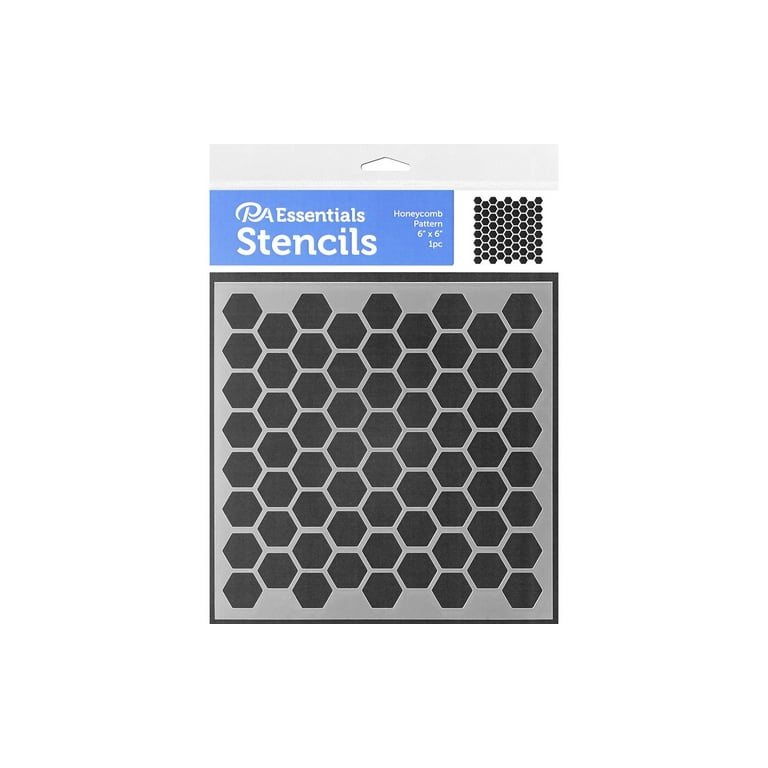 Honeycomb Pattern Stencil