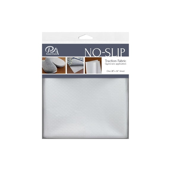PA Essentials No Slip Fabric 28"x 36" Dotted White