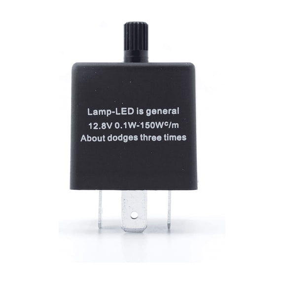 PA LED CF14  LED Flasher Relay 3-PIN for Turn Signal EP35 Fix Compatible Kit Adjustable Electronic