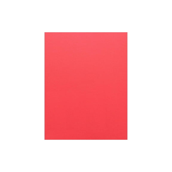 PA Paper Accents Muslin Cardstock 8.5" x 11" Cherry Red, 73lb colored cardstock paper for card making, scrapbooking, printing, quilling and crafts, 25 piece pack