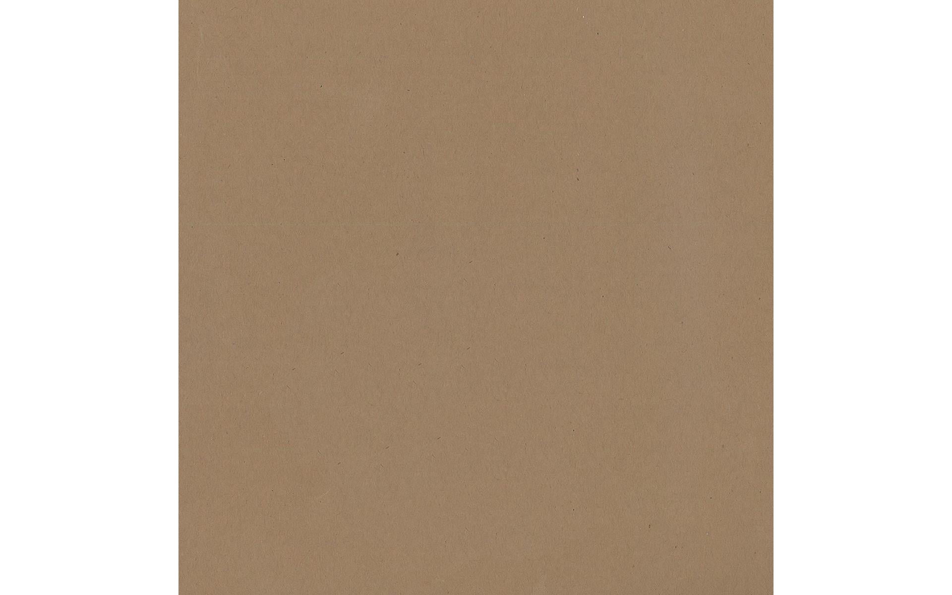 PA Paper Accents Recycled Cardstock 12" x 12" Grocers Kraft, 100lb