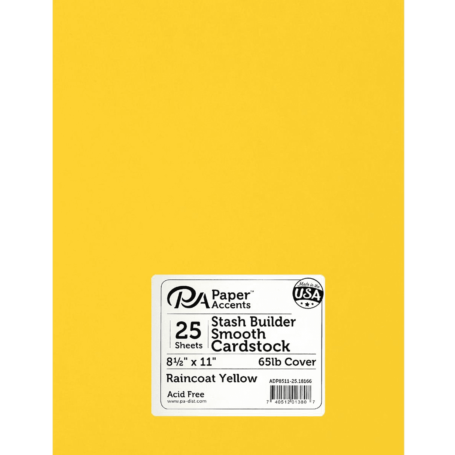 PA Paper Accents Variety Cardstock Pack - 8-1/2-inch x 11-inch - 72 Piece -  65-pounds - Essential