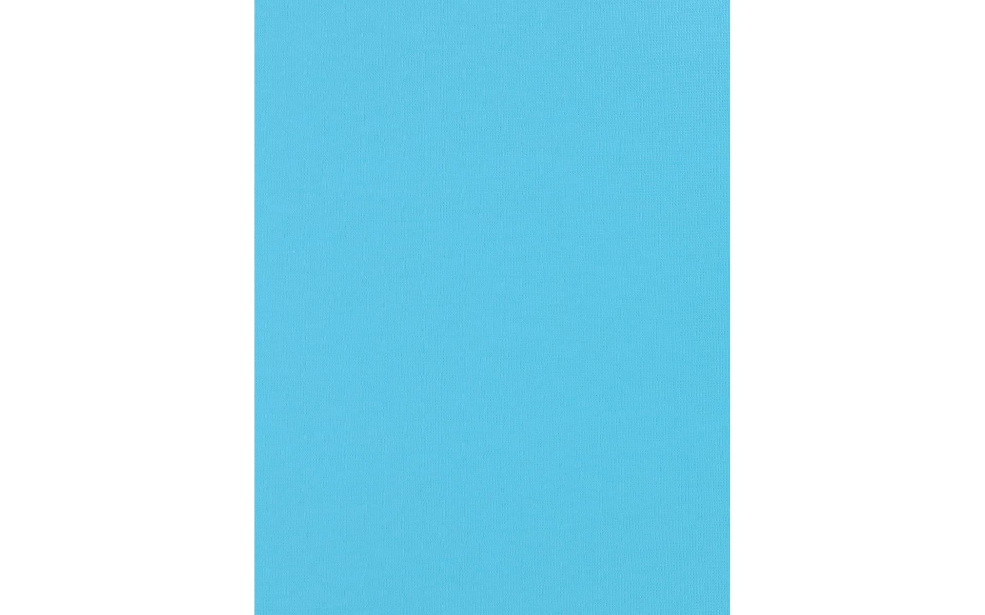 PA Paper Accents Textured Cardstock 8.5" x 11" Popsicle Blue, 73lb colored cardstock paper for card making, scrapbooking, printing, quilling and crafts, 1000 piece box