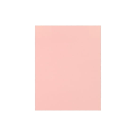 PA Paper Accents Textured Cardstock 8.5" x 11" Strawberry Cream, 73lb colored cardstock paper for card making, scrapbooking, printing, quilling and crafts, 25 piece pack