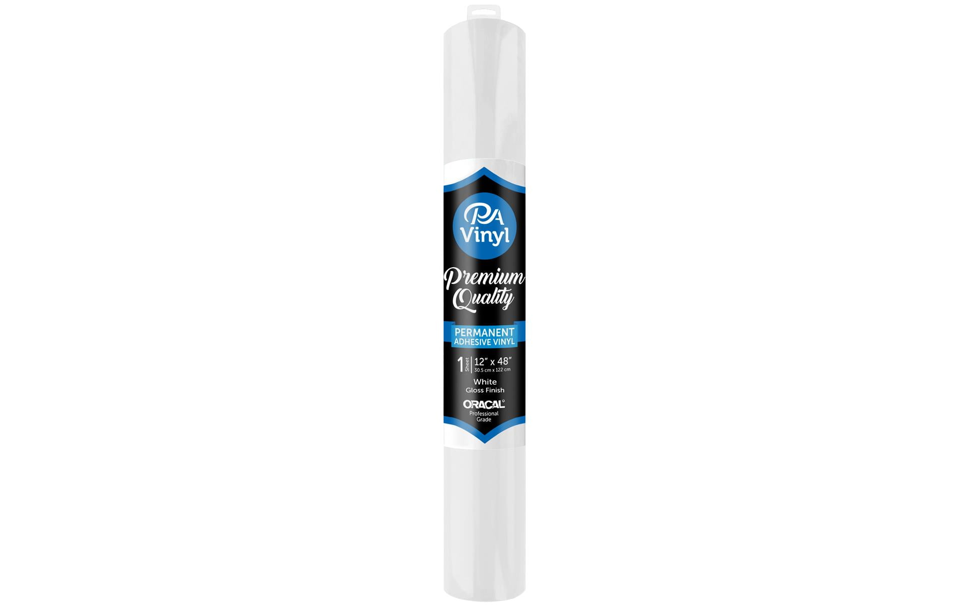 White Permanent Vinyl 12X48 Roll