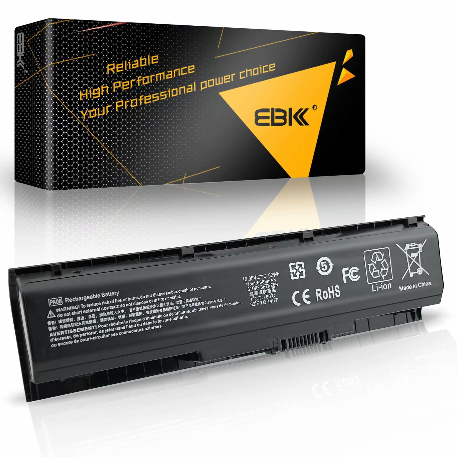 Exmate Akku PA06 HQ-TRE HSTNN-DB7K 849911-850 849571-221 für HP Omen 17-w000 Pavilion 17-ab000