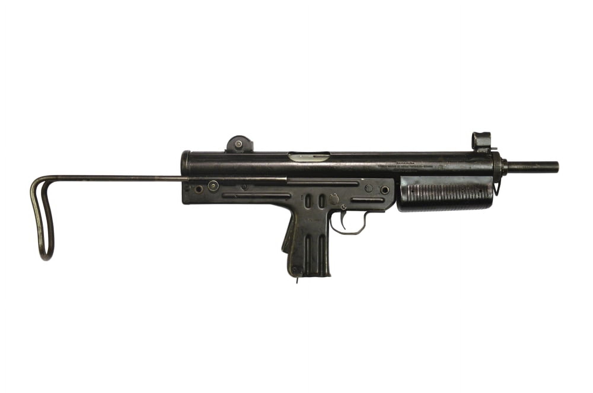 PA3-DM Argentine 9mm submachine gun Canvas Art - Andrew ChittockStocktrek Images (35 x 23)