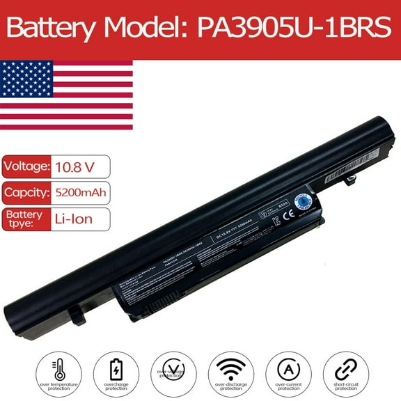 PA3905U-1BRS Laptop Battery forToshiba 2P-PABAS246 R950-02E R850-01D 2P-LCB594 R850-01Q PA3905U-1BRS R752 P000 ON3844 R751 R850 R950 1014 2P-PA3905U-1BRS PA3905U-1BRS 2P-P000614700 MBI3038 PABAS246