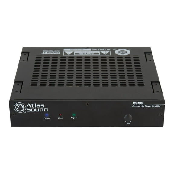 Atlas Sound Pa40g Amplifier - 40 W Rms - 1 Channel - 50 Hz To 20 Khz (pa40g)