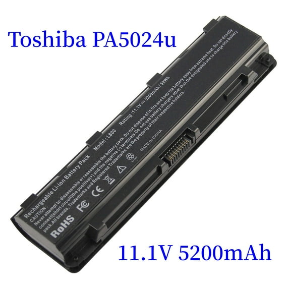 PA5024U-1BRS Battery for Toshiba Satellite C850 C850D C855 C870 L850 L855 L870