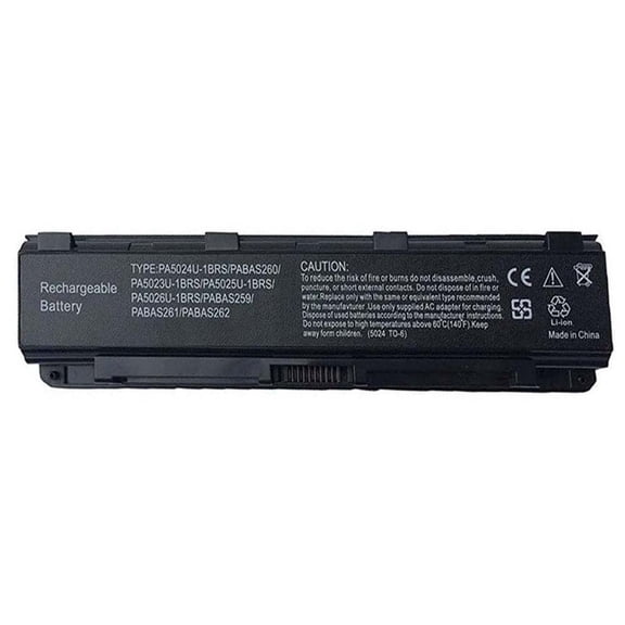 PA5024U-1BRS Replacement Laptop Battery for Satellite C855 C855D L855 L875 P855 P875 S855 S875 PA5023U-1BRS PA5026U-1BRS