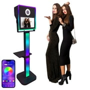 PAAFNN 15.6Touch Screen Magic Mirror Photobooth Machine for Weddings Parties Events
