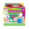 PAAS Water Coloring Easter Egg Decorating and Dye Kit with Color Cups ...
