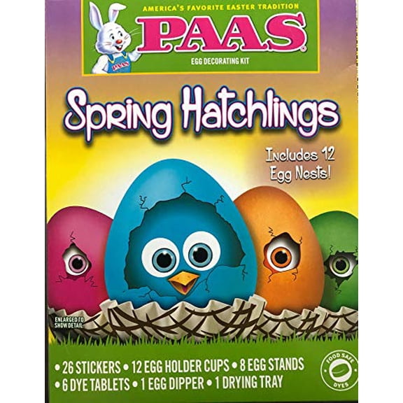 PAAS Easter Egg Dying Kits (Spring Hatchlings)