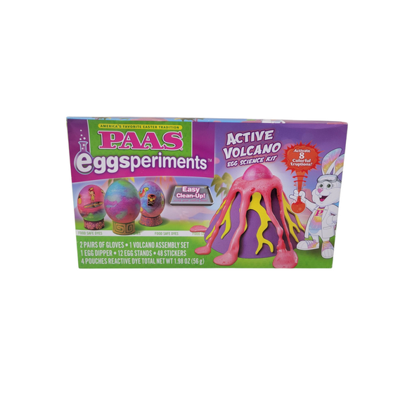 PAAS Eggsperiments Active Volcano Egg Science Kit