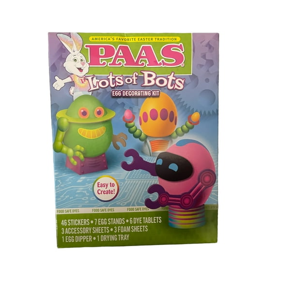 PAAS Marble Easter Egg Decorating Kit for Kids, Multi-color