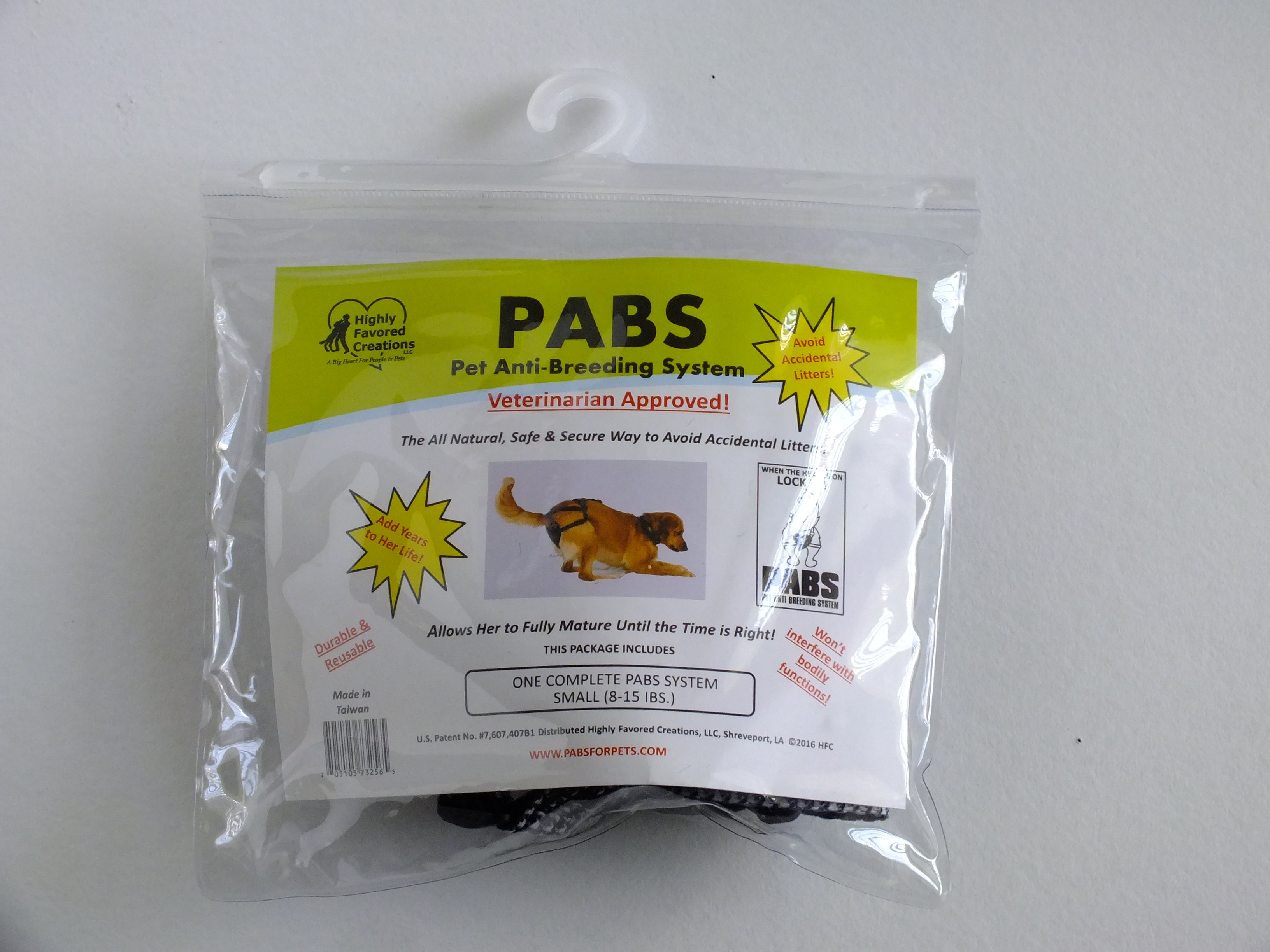 PABS Anti-Breeding System, Durable, Mesh, Female, Dog Apparel, Black, Small