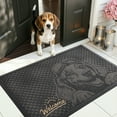 thumbnail image 1 of PABUBE Outdoor Doormat, Beagle Welcome Mat, Heavy Duty Durable Doormat Outdoor Entrance, Non-Slip Dirt & Mud Trapper Outdoor Mat for Front Doors, 1 of 10