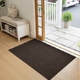 thumbnail image 1 of PABUBE Indoor Doormat 32" x 48", Non Slip Door Mats for Inside Washable, Front Door Entry Rug for Entryway Indoor, Dirt Trapper Absorbent Welcome Floor Mats for Home Indoor, Brown, 1 of 9