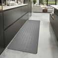 thumbnail image 1 of PABUBE Kitchen Mat Cushioned Anti Fatigue Kitchen Rugs Waterproof Non-Slip Comfort Standing Mat for Kitchen, Floor, Office, Sink, Grey, 17"x95", 1 of 8