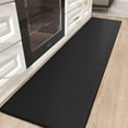 thumbnail image 1 of PABUBE Kitchen Rug, Anti Fatigue Mat for Kitchen, Non Skid Kitchen Floor Mat, Kitchen Rug or Mat Washable, 24"x 95", Black, 1 of 9
