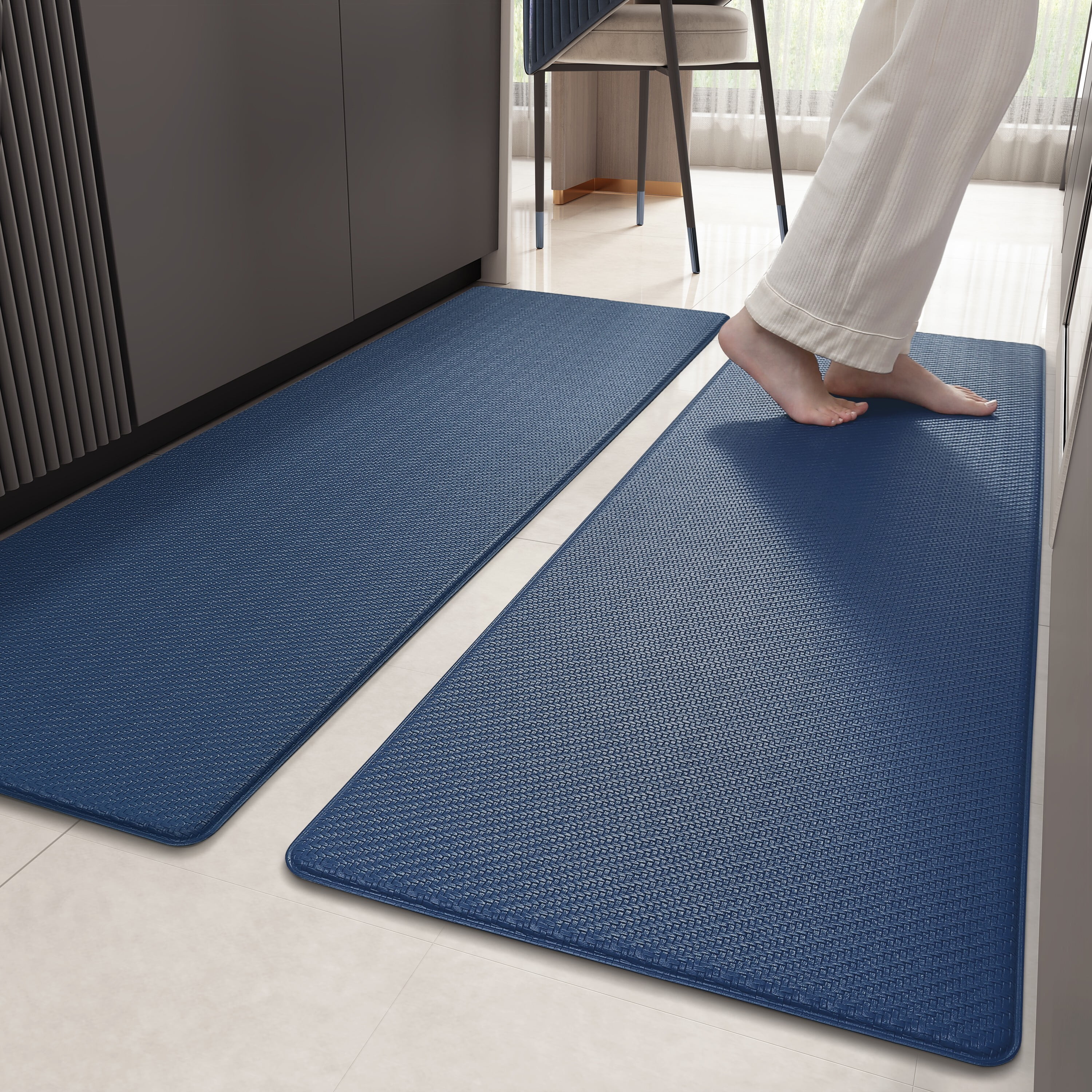 PABUBE Kitchen Rug and Mat Kitchen Mat Anti Fatigue, Non Slips Kitchen