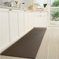 thumbnail image 1 of PABUBE Kitchen Rug and Mat Kitchen Mat Anti Fatigue, Non Slips Kitchen Floor Mat, Kitchen Rug or Mat Washable, 17"x 59", Brown, 1 of 10
