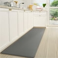 thumbnail image 1 of PABUBE Kitchen Rug and Mat Kitchen Mat Anti Fatigue, Non Slips Kitchen Floor Mat, Kitchen Rug or Mat Washable, 17"x 59", Gray, 1 of 10