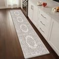 thumbnail image 1 of PABUBE Kitchen Mat 17"x59", Waterproof & Oil Proof Kitchen Rug, Persian Vintage Decor, 0.4" Thick Cushioned Anti Fatigue Kitchen Mat for Floor, Easy Clean, Non-Slip Kitchen Floor Mat, 1 of 9