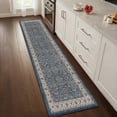 thumbnail image 1 of PABUBE Kitchen Rug 17"x59", Anti Fatigue Kitchen Mat for Floor, Persian Vintage Decor, Easy Clean, Waterproof & Oil Proof Kitchen Mat, Non-Slip 0.4" Thick Cushioned Kitchen Floor Mat, 1 of 9