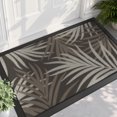 thumbnail image 1 of PABUBE Outdoor Doormat, Heavy Duty Non-Slip Welcome Mat, Low Pile & Dirt Trapper Front Door Mat Outside, Patio Outdoor Mat for Front Doors, 32" x 48", 1 of 9