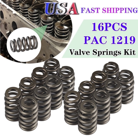 PAC-1219 Beehive Valve Spring Kit for All LS Engines GM - .625" Lift Rated 16PCS