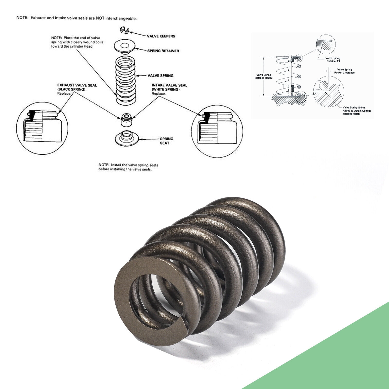 PAC-1219 Drop-In Beehive Valve Spring Kit for all LS Engines - .625 ...