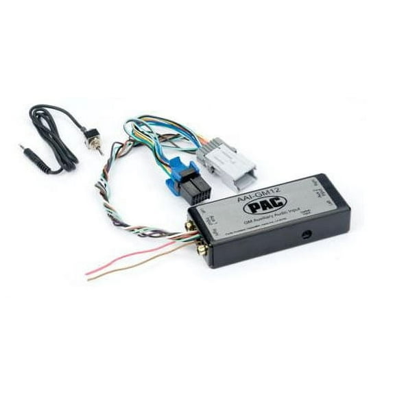 PAC AAIGM12 Auxiliary Audio Input Interface, For Select GM Trucks