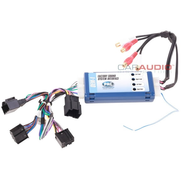 PAC AOEM-GM1416A Interface that Allows Replacement or Addition of an Amplifier in Select 2007-up GM Vehicles