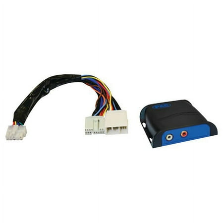 PAC - Auxiliary Audio Input Interface for Select Acura and Honda Vehicles - Blue/Black