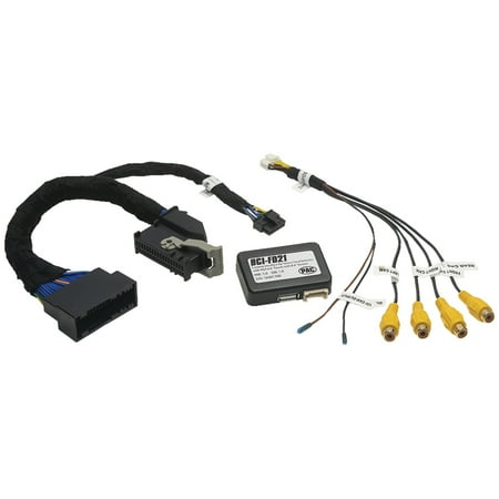 PAC - Rear View Camera Interface Adapter for Select Ford and Lincoln Vehicles - Black