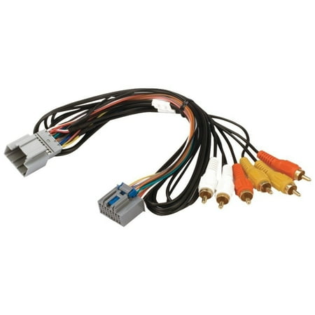 PAC - Overhead LCD Retention Cable for Select Chevrolet and GMC Vehicles - Black