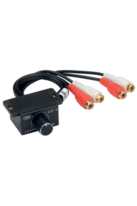 PAC LC-1 Bass Knob Universal Remote Level Control with Female RCA Interconnect