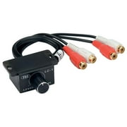 PAC LC-1 Bass Knob Universal Remote Level Control with Female RCA Interconnect