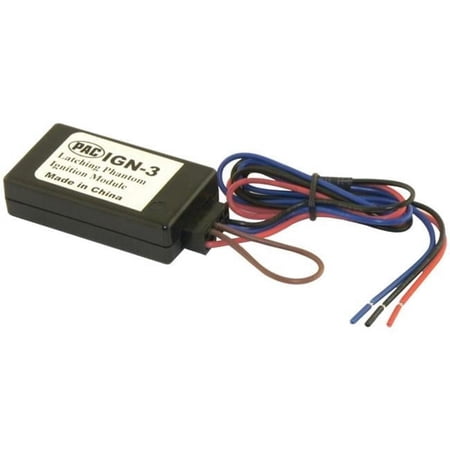 PAC Latching Phantom Ignition Module, Black & Blue