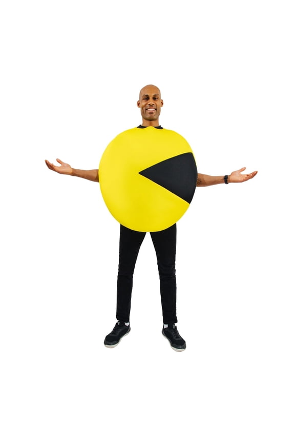 PAC-MAN 2D Adult Costume | One Size Fits Most