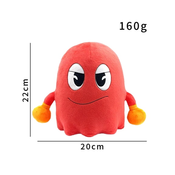 PAC-MAN Plush Toy, A Creative Gaming Merchandise Soft Toy Figurine