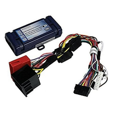 PAC - Radio Replacement Interface with OnStar Retention for Select Cadillac Vehicles - Blue